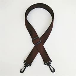 3.8cm Pure color canvas Cotton cloth Webbing bag strap belt adjustable black plastic hook clasp DIY Crossbody bag Accessories