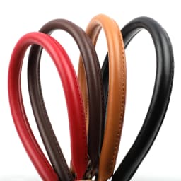2Pcs 40cm 50cm 60cm Genuine Leather Handle Bag DIY Fasteners Pens Replacement Bag Handles Band Belt Handmade Bag Accessories