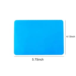 1PCS Safe Silicone Workbenches Epoxy Resin Molds Accessories for Epoxy Jewelry Making Supplies Blue&Rose Color Silicone Mat Pad