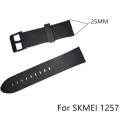 Adjustable Replacement Watch Strap Band Silicone Rubber Plastic Watchbands For SKMEI 1251 1025 1155 Sports Watches Accessories