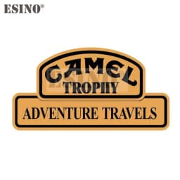 Car Styling Creative Funny Camel Trophy Decorative Sticker Cartoon PVC Decal Waterproof Car Body Mirror Fender Pattern Vinyl
