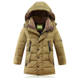 2026 Fashion Winter Duck Down Jacket for Big Boy Children Wear Parka Garments Clothes Thickened Hooded Feather Coat Clothing 6-1