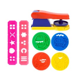 Plasticine Model Playdough Tools Set for Kids 3D Syringe Roller Impression Moulds Play Dough Tools Kit Clay Craft Toys Gift