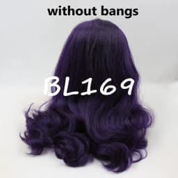 DBS blyth doll icy wig rbl scalp and dome pink hair pale purple yellow hair green wig for DIY custom doll anime toy