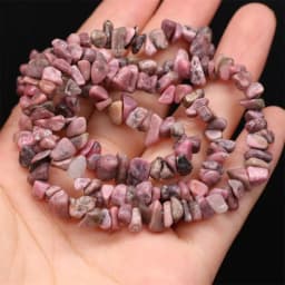 Natural Stone Beads Irregular Lapis Lazuli Fluorite Freeform Chip Gravel Bead for Jewelry Making Necklace Bracelet for Women