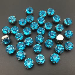 4mm-6mm Round Stone With Claw Sewing Rhinestones Garment Accessories Crafts Crystals Glass Strass Sew on Rhinestones For Clothes