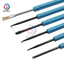 6pcs Desoldering Aid Tool Circuit Board Soldering Welding Auxiliary Tools Assist Set Soldering Aid PCB Cleaning Kit Repair Tools