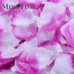 100pcs Silk Rose Artificial Petals Colorful Love Romantic Warm Table Confetti Silver Fake Flowers Wedding Supplies Party Decor