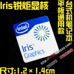 Original Core i7 3 4 5 6 7 8 9 10th Generation Laptop Desktop CPU Label Sticker