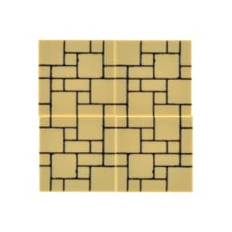 Custom Printed Brick Tiles Decorated Detailed Block Floor wall 2*2 MOC City Construction Building Toys 20PCs/lot