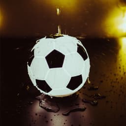 Football Night Light Touch Sensor Dimmable LED Light USB Rechargeable Waterproof Silicone Ball Lamp for Children Baby Toy Gift