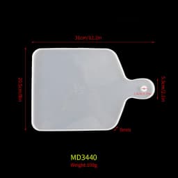 Silicone Mold For Resin Large Rectangle Tea Plate Coaster DIY Epoxy UV Resin Molds For Home Decoration Craft Making Art Supplies