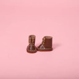 New 1/12bjd Bjd Doll Shoes High Top Handmade Leather Cowhide boots Shoes For Obitsu 11 OB11 Size GSC Doll 11cm Body Body9