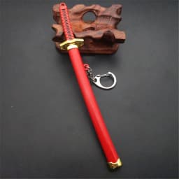 8 Styles Super Warrior Sword Keychain For Women Men Buckle Toolholder Scabbard Katana Sabre Car Keyrings Gift Key Chains Q-053