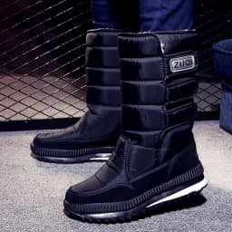 Women Snow Boots Platform Winter Boots Thick Plush Waterproof Non-slip Boots Fashion Women Winter Shoes Warm Fur Botas Mujer