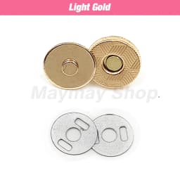 10sets/lot 10mm-18mm Magnetic Buttons Bags Magnet Automatic Adsorption Buckle Wallet Buttons Metal Thin Buttons Snaps With Tool