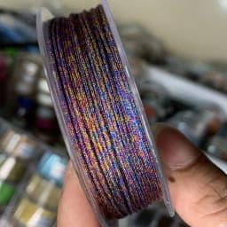 1mm colorful Nylon Line Thread Chinese Knot Macrame Cord Bracelet Braided String DIY Tassels Beading 10m/roll