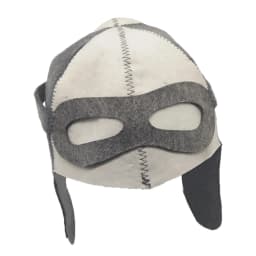 Pure Wool Felt Sauna Hat Russian Banya Cap Embroidered for Shower House Head Protection Sauna Vaporarium Accessories