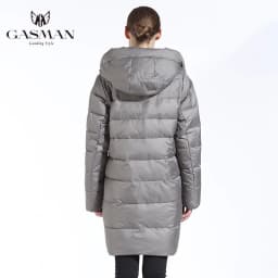 GASMAN 2022 Women Winter Jacket Long Winter Thick Coat Women Hooded Down Parka Warm Female Clothes Winter 5XL 6XL 180