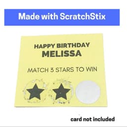 100pcs/lot Round Golden Silver Blue Scratch Coating Cute Stickers DIY Multifunction Gifts Scraping Sticker