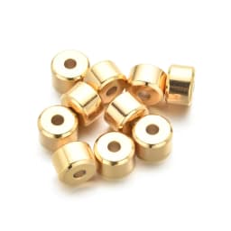 10pcs/lots Set Rainbow Color Glass Stone Beads Drum Bead DIY Bracelets Necklaces for Women Girl Family Gifts Making Jewelry