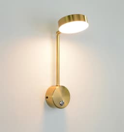 Modern and Simple LED Indoor Lighting Wall Lamp 9W Touch Stepless Dimming Home Bedroom Bedside Mirror Adjustable Wall Lamp