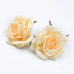 100pcs Silk Roses Flowers Wall Bathroom Accessories Christmas Decorations for Home Wedding Cheap Artificial Plants Bride Brooch