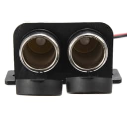 Dual-Hole Car Cigarette Lighter Socket DC 12-24V Mother Car Charger Cigarette Lighter Plug Car Accessories Power Adapter Piug