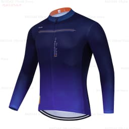 RAUDAX 2026 Mens Long Sleeve Cycling Jersey Mtb Cycling Clothing Breathable Bicycle Maillot Ropa Ciclismo Sportwear Bike Clothes