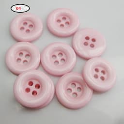 NBNNEG 30Pcs Multicolors 18MM Round Buttons Resin Decorative Scrapbooking Botoes Tailor Garment Sewing Accessory
