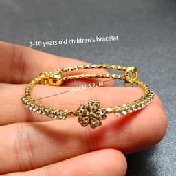 20 Styles Dubai Gold Color Baby Bangles For Kids Baby Promotion Sale Child Birthday Gifts Children'S Bracelets