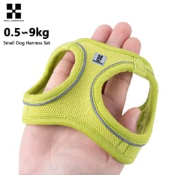 SMALL COMBINATION Small Dog Harness Leash Set Soft Reflective for Puppy Cat Harness Pet Vest Chihuaahua Sausage Outdoor Walking