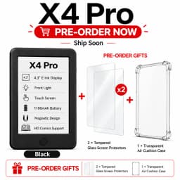 XTEINK X4Pro Classic E-book X3 Reader Portable Screen Ultra Thin Electronic Paper Ink Screen E-Reader 16G Memory High Resolution