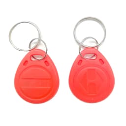 100pcs RFID Tag 125KHz RFID Card Proximity Keyfobs Key Fob Access Control Smart Card 10 Colors TK4100 Keyfob Only Readable