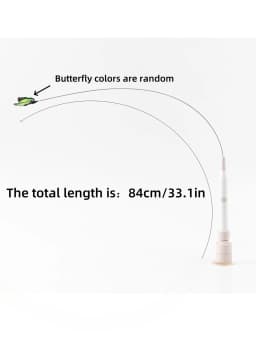 Cat electric toy self-hilarity relieves boredom, automatic cat teasing, adsorpable, can hold a strong suction cup, long rod, cat
