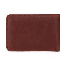GENODERN Casual Small Wallet for Men Cow Leather Male Slim Wallets Short Mini Wallet with Card Holder Pocket Purses