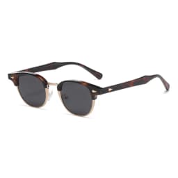 SPLOV Retro Premium Round Frame Polarized Sunglasses for Men's Fashion Outdoor Fishing Driving Glasses UV400