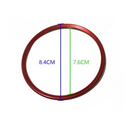 Car Steering Wheel Center Ring Decor Trim Cover for Audi A4 S4 B9 RS4 A3 S3 8Y Q2 A5 F5 TT A1 S12017 2018 2019 2020 Accessories