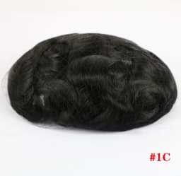 Men's Capillary Prosthesis Skin With Knot Toupee Invisible Wig Man Human Hair Prosthesis Man Natural Hair Replacement System