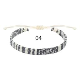 Woven Ethnic Nepal Bracelet Boho Women Men Fabric Thread Rope Hand Wrist Strap Weave Braid Wristband Luck Friendship Knot Bangle