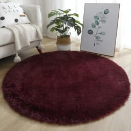 Bubble Kiss Thick Round Rug Carpets For Living Room Soft Home Decoration Bedroom Room Plush Salon Thicker Pile Rug 40cm
