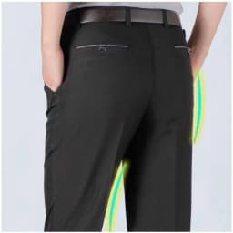 New Men's Autumn Thick Casual Suit Pants Classic Business Fashion Stretch Summer Thin Trousers Male Brand Clothes KOACUS