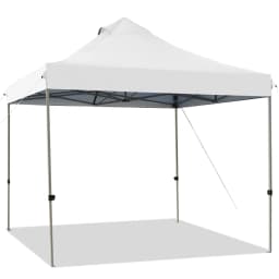 3x3m pavilion, folding Pavilion, waterproof, stable, winter resistant, UV protection 50 +, height adjustable garden pavilion, party tent with