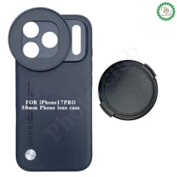 For iPhone 17 Pro Max 58MM Thread Interface Filter Ring Adapter Phone Case Filter Phone Case For iPhone 17/17 Pro CPL UV Filter