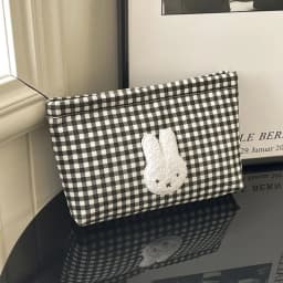 New Miffy Cute Kawaii High-Value Gift Makeup Bag Two-Dimensional Cartoon Creative Student Large Capacity Stationery Storage Bag