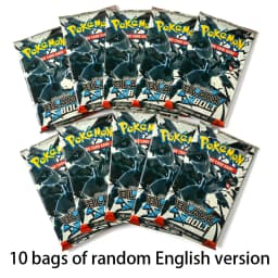 10 Pack Pokemon Cards 151 Team up Sun & Moon Thunder English Trading Card Game Evolutions Booster Collectible Kids Toys Gifts