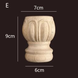 1pc Furniture Round Solid Wood Table Legs Sofa Feet Cabinet Bed Dressing Table Replacement Foot Support Hardware