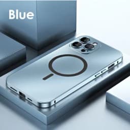 Fashion Metal Frame Phone Case For iPhone Air 13 14 15 16 17 18 Pro Max Plus Aluminum PC Back Panel Cover For Apple 18 Promax