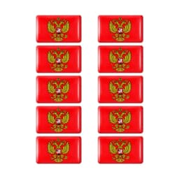 10pcs Epoxy Sweden Flags Sticker Car Interior Decoration Decal for VOLVO S40 S60 S80 S90 XC40 XC60 XC70 XC90 V40 V60 V70 Badge