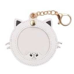 New Cat Shape Ita Bag Pins Badge Protector Case Keychian For 58mm Anime Badges Decoration Bag Accessories Pin Case Birthday Gift